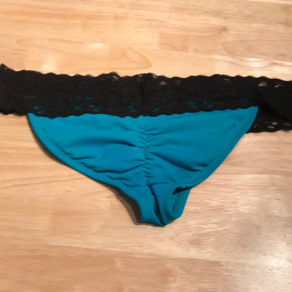 Ruched Lace-waist Boutique Bikini Bottoms